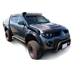 MITSUBISHI L200 (4 ΠΟΡΤΕΣ) 2006-2015 Φρύδια Τροχών ***ΛΑΔΑΣ 4Χ4***