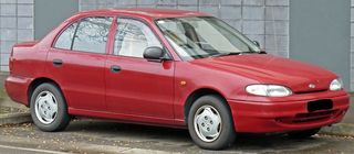 hyundai accent 1994 glx