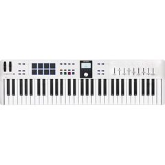 ARTURIA KeyLab Essential ΜΚ3 61-Key Universal MIDI Controller and Software (White) - Arturia-thumb-1