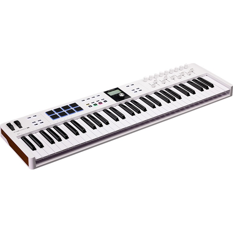 ARTURIA KeyLab Essential ΜΚ3 61-Key Universal MIDI Controller and Software (White) - Arturia