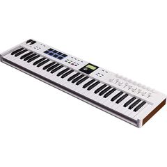 ARTURIA KeyLab Essential ΜΚ3 61-Key Universal MIDI Controller and Software (White) - Arturia-thumb-2