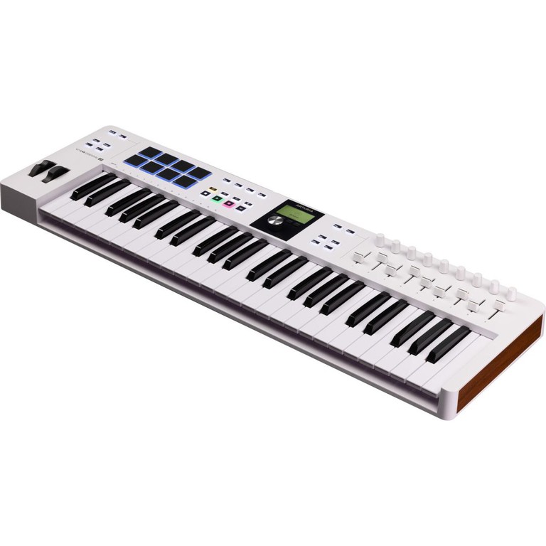 ARTURIA Keylab Essential 49 ΜΚ3 MIDI Controller and Software (White) - Arturia