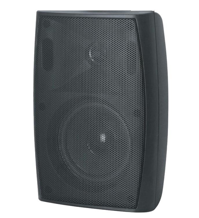 ODEON WF5-TB 5'' On-wall black speaker 30w/100v/8ohm - ODEON