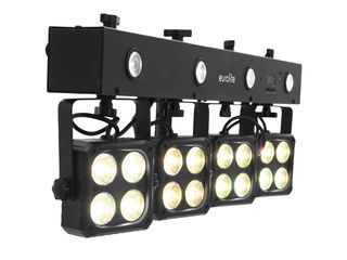 EUROLITE KLS-180 Bar with 4 RGBW spots and 4 white strobe LEDs - Eurolite