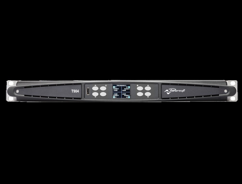 POWERSOFT T904 DSP+D Power amplifier 4 x 2000W 4Ohm Dante - Powersoft