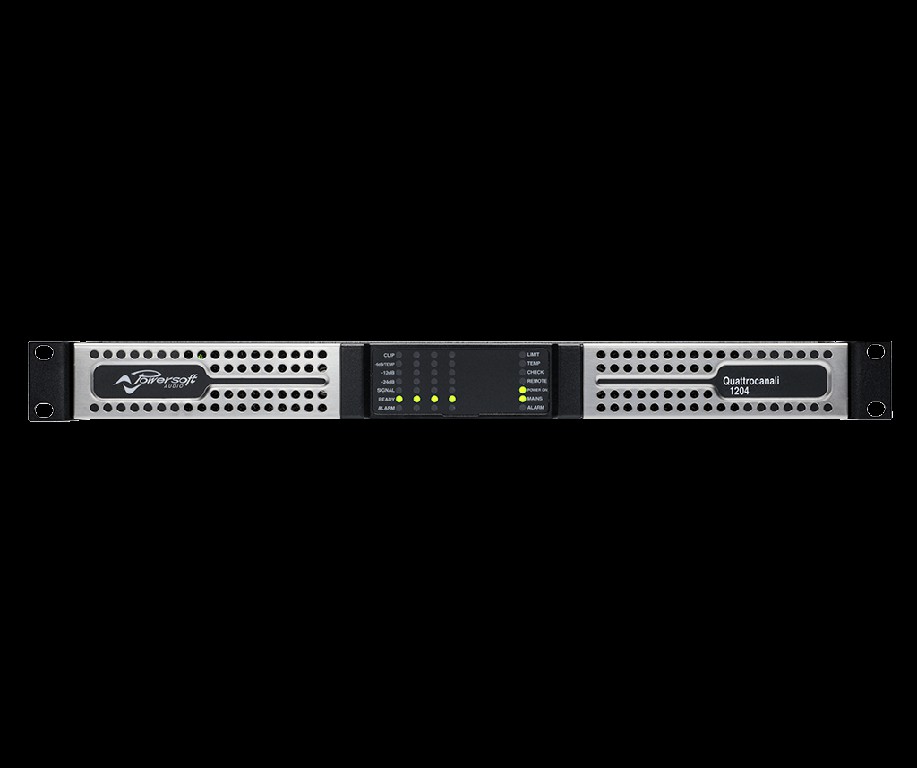 POWERSOFT QUATTROCANALI 1204 1200W / 4-channel Flexible Amplifier - Powersoft