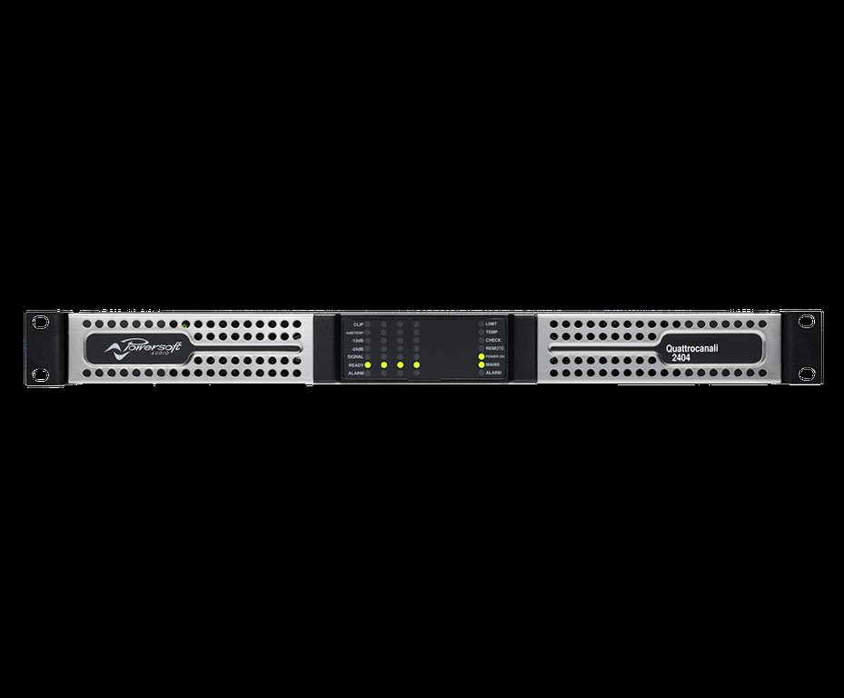 POWERSOFT QUATTROCANALI 2404 2400W / 4-channel Flexible Amplifier - Powersoft