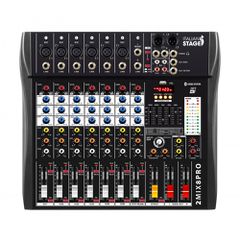 ITALIAN STAGE 2MIX8PRO 8 Channel Professional Stereo Mixer with DSP MultiFX - Italian Stage