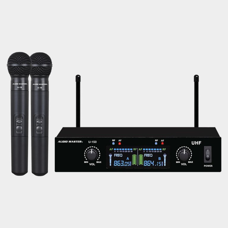 Audio Master U150-HH Wireless Dynamic Microphone Handheld for Voice - Audio Master