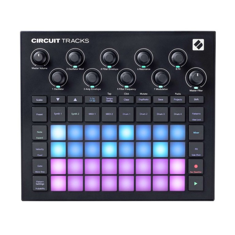 NOVATION CIRCUIT TRACKS GROOVE SYNTH MODULE - Novation