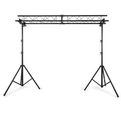 BEAMZ LB100T LIGHT BRIDGE with 2 Lighting Bases 4m High and 3m Long Truss - BEAMZ