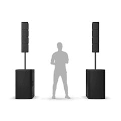 LD SYSTEMS MAILA S Compact Line Array System, 7,5 kW - LD SYSTEMS