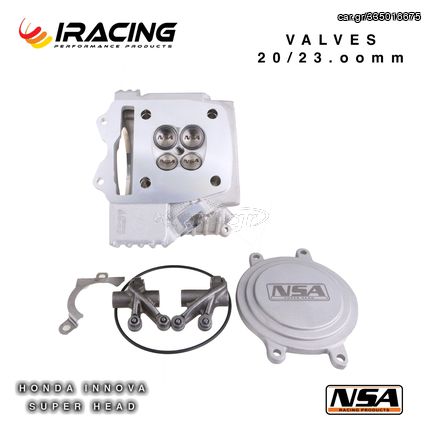 ΚΕΦΑΛΗ HONDA INNOVA 4V 20/23.00mm RACING SUPERHEAD