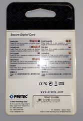 Pretec memorycard SDHC 4GB Class 6-thumb-1