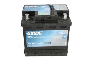 EXIDE EL550 55Ah/540A START STOP EFB (δεξιά) 207x175x190
