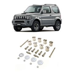 Suzuki Jimny 1998-2018 Κιτ Ψηλώματος Καμπίνας (Body Lift) 2″ (HM4x4)