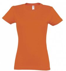 Sol's Imperial Women 11502 Γυναικείο t-shirt Jersey 190gr 100% βαμβάκι ORANGE-400