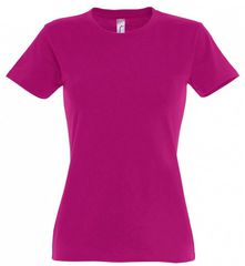 Sol's Imperial Women 11502 Γυναικείο t-shirt Jersey 190gr 100% βαμβάκι FUCHSIA-140