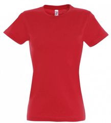 Sol's Imperial Women 11502 Γυναικείο t-shirt Jersey 190gr 100% βαμβάκι RED-145