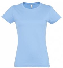 Sol's Imperial Women 11502 Γυναικείο t-shirt Jersey 190gr 100% βαμβάκι SKY BLUE-220