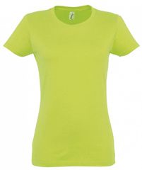 Sol's Imperial Women 11502 Γυναικείο t-shirt Jersey 190gr 100% βαμβάκι APPLE GREEN-280