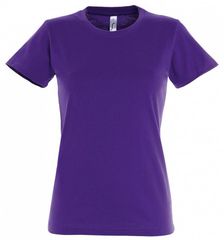 Sol's Imperial Women 11502 Γυναικείο t-shirt Jersey 190gr 100% βαμβάκι DARK PURPLE-712