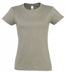 Sol's Imperial Women 11502 Γυναικείο t-shirt Jersey 190gr 100% βαμβάκι KHAKI-268