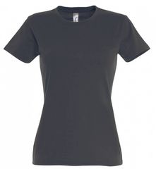 Sol's Imperial Women 11502 Γυναικείο t-shirt Jersey 190gr 100% βαμβάκι MOUSE GREY-381
