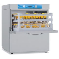 Πλυντήρια πιάτων και ποτηριών με καλάθι 50x50cm Παραγωγή 30 καλάθια/ώρα  Διαστάσεις: 60x60x82c