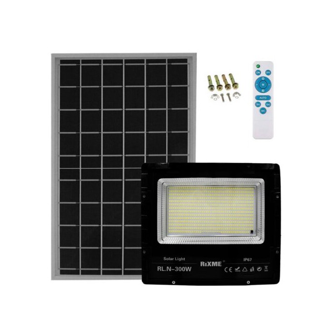 ΗΛΙΑΚΟΣ ΠΡΟΒΟΛΕΑΣ LED ΜΕ ΠΑΝΕΛ 300W