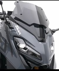  BCD DESIGN ΜΟΥΤΡΟ ΕΜΠΡΟΣ BLACK GLOSSY YAMAHA T-MAX 560 2022-2023