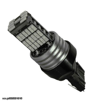 Λαμπτήρας LED T20 7443 με 45 SMD Can Bus 10-30v 4014 Κόκκινο GloboStar 40198