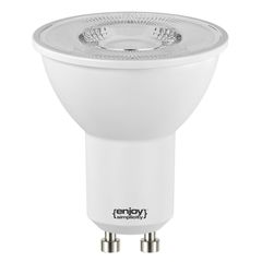 Λάμπα led GU10 Ø50mm 5W 230V ντιμαριζόμενη 3000k θερμό λευκό φως 110° 560lm