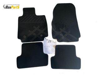 ΣΕΤ ΠΑΤΑΚΙΑ ΕΣΩΤΕΡΙΚΑ FLOOR MAT SET RENAULT CLIO IV ΓΝΗΣΙΟ ΑΝΤΑΛΛΑΚΤΙΚΟ 