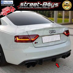 SPOILER ΔΙΑΧΥΤΗΣ ΠΙΣΩ ΠΡΟΦΥΛΑΚΤΗΡΑ AUDI A5 8T S-LINE COUPE FACELIFT (2012-2016) | Street Boys - Car Tuning Shop |