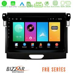 Bizzar FR8 Series Ford Ranger 2017-2022 8core Android 11 2+32GB Navigation Multimedia Tablet 9″
