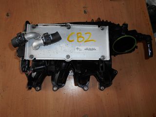 ΠΟΛΛΑΠΛΗ ΕΙΣΑΓΩΓΗΣ VW POLO  2009-2014  1200CC TSI  03F129711H    03F145749B