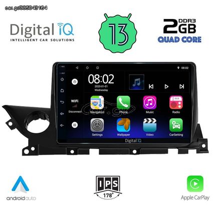 DIGITAL IQ RSB 2379B_CPA (9inc) MULTIMEDIA TABLET for MAZDA 6 mod. 2021> | Pancarshop