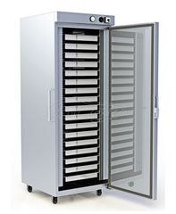 Θάλαμος συντήρησης θερμαινόμενος inox 1 πόρτα για 17GN 2/1 με έλεγχο υγρασίας Διαστάσεις 85x 90 x 190