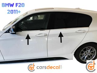 BMW F20 Νίκελ Διακοσμητικά Trim Παραθύρων 