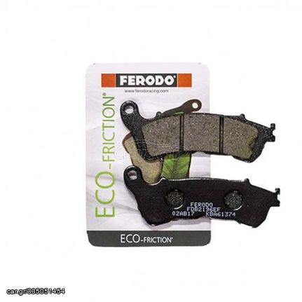 ΤΑΚΑΚΙΑ FERODO FDB2196 ECO FRICTION (FA 388) ΟΡΓΑΝΙΚΑ ΜΠΡΟΣΤΑ 