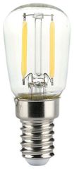 V-TAC Λάμπα LED Filament E14 ST26 2W 230V 200lm 300° IP20 Διάφανο Γυαλί Φυσικό Λευκό 214445