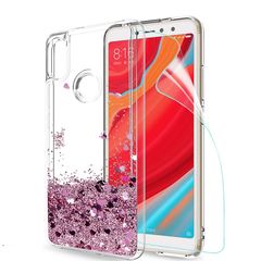 XiaoMi Redmi S2 - Liquid Cute Luxury Sparkly Flowing Quicksand Hearts (oem)