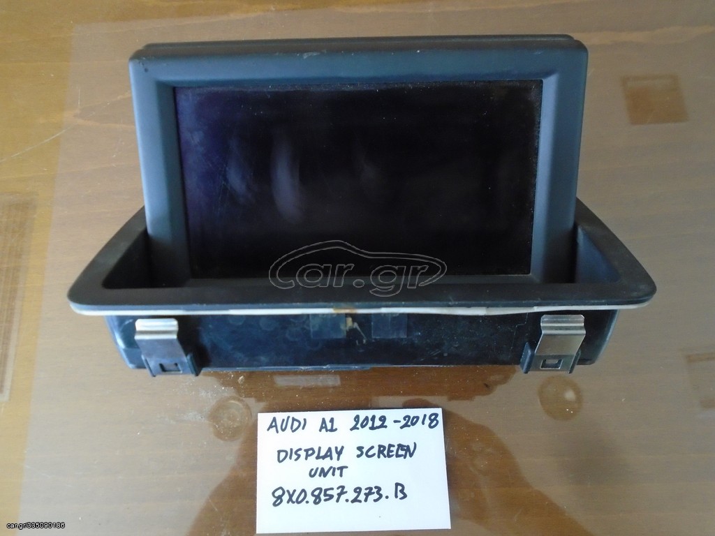 AUDI A1 (2012-2018) DISPLAY SCREEN UNIT 8X0.857.273.B