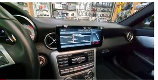 Mercedes Slk R172 οθονη Android με Car play, Android auto και Netfli  by dousissound