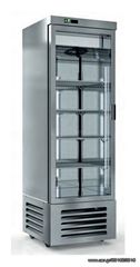 Ψυγείο Θάλαμος Κατάψυξη Με 2 Πόρτες Γυάλινες Διαστάσεις  58 x 81 x 215
