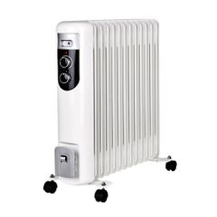 Καλοριφέρ λαδιού 2500W με 13 φέτες 3 επίπεδα ισχύος και ροδάκια για εύκολη μετακίνηση