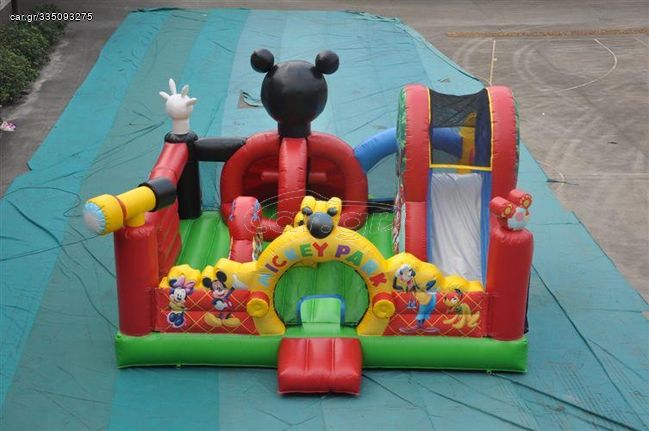 Φουσκωτο Παιδότοπου Επαγγελματικό Mickey Mouse 4mX5mX3m