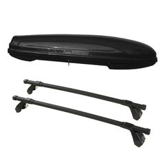 Μπάρες οροφής Hermes GS1 μαύρες για Toyota Corolla XI (E170) 4D σετ με μπαγκαζιέρα HAKR Magic Line 350 μαύρη