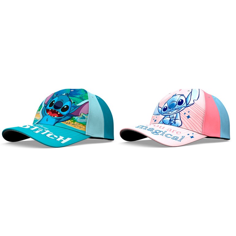 Pack 8 caps Disney Stitch assorted